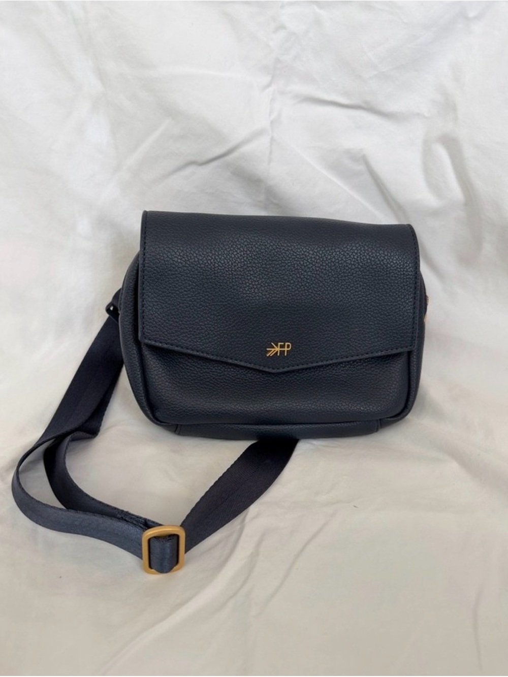 Crossbody Shoulder Bag Fanny Pack in Navy by Freshly Picked